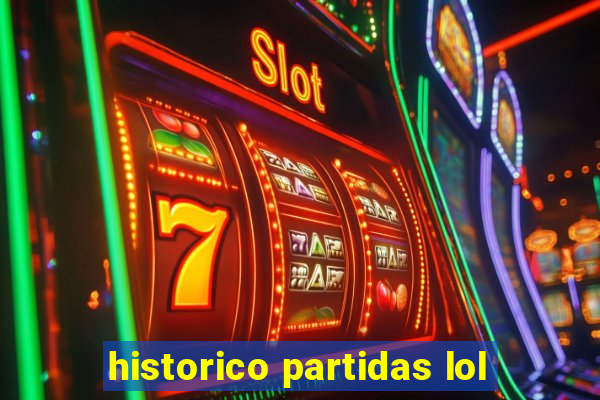 historico partidas lol